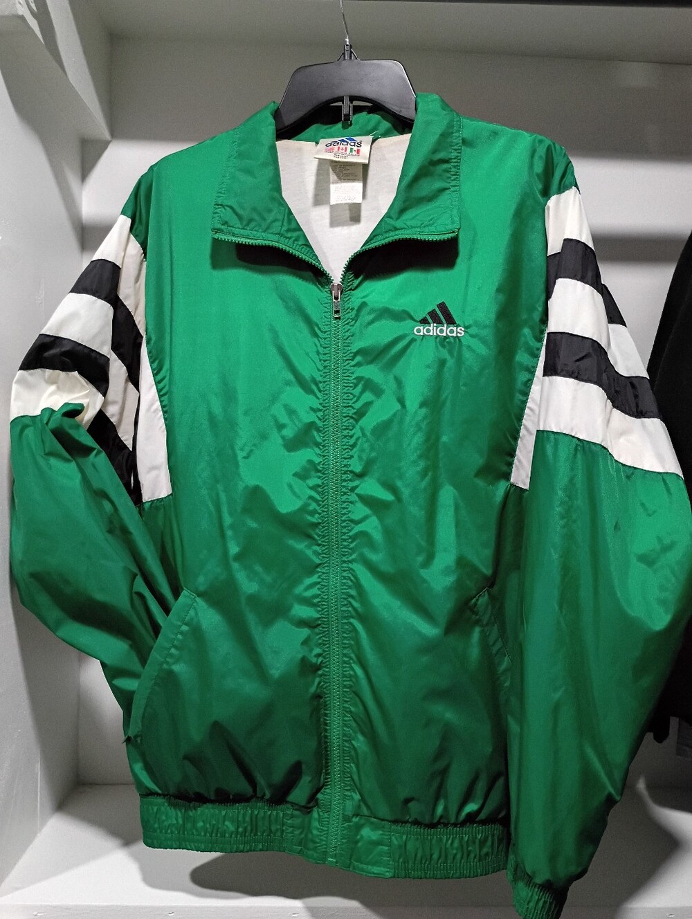 Vintage Adidas Lined Windbreaker Jacket